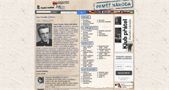 Desktop Screenshot of pametnaroda.cz